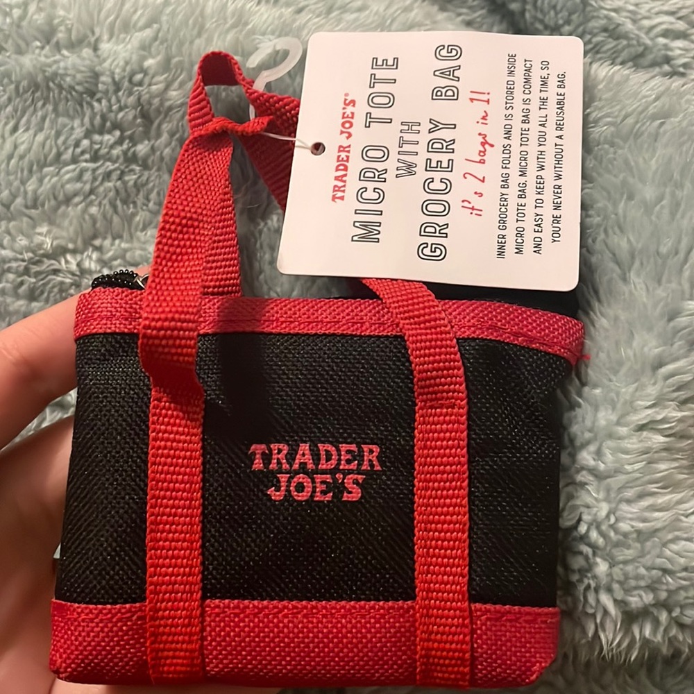 trader joe’s mini tote bag